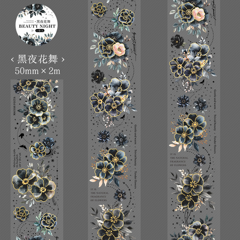 #03002 Under the Night Tape with Patterns