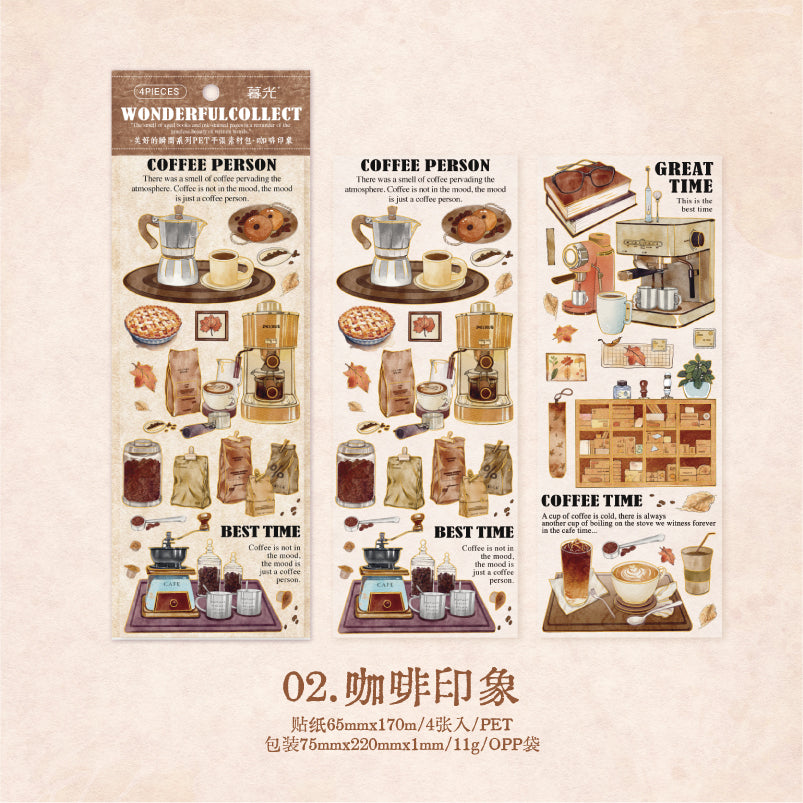 #02413 Beautiful Scenery Series Sticker