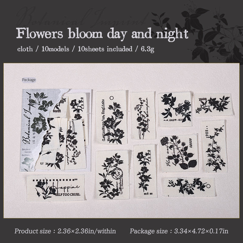 #02086 Plant Imprint Series Sticker