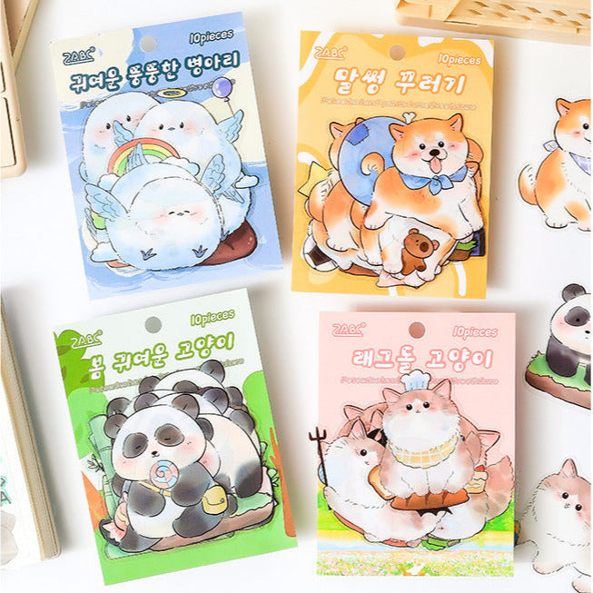 #02252 Cutes Pets Series Sticker