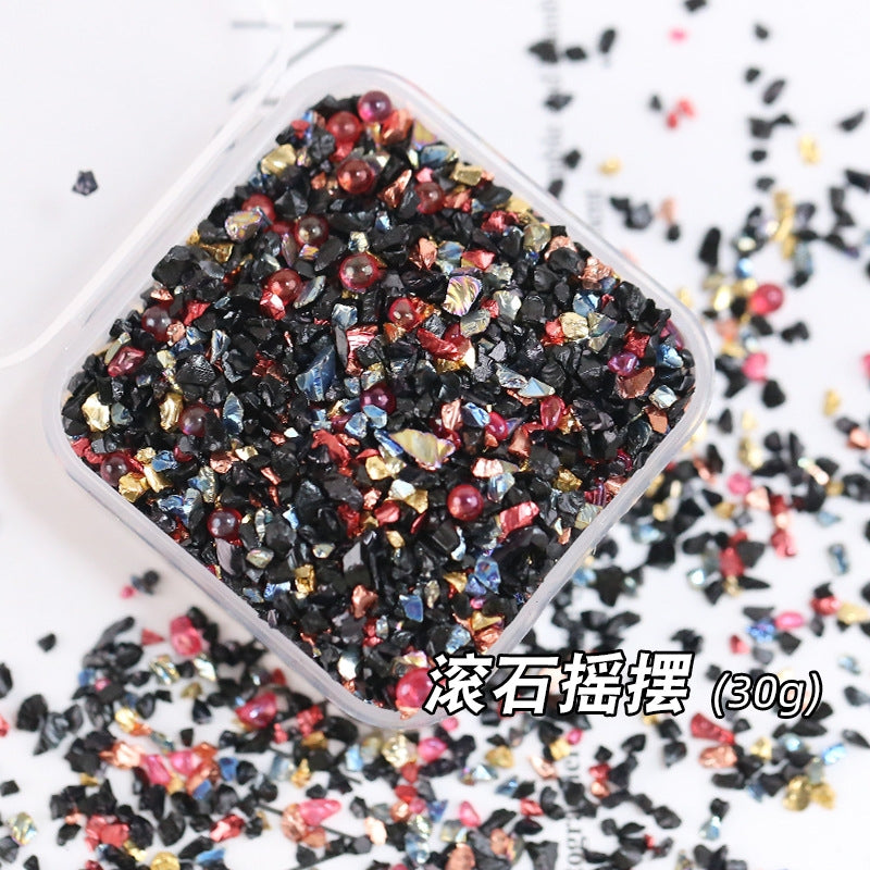 #05007 Junk Journal Colorful Gravel