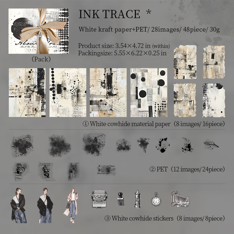 #02085 About Traces Series Sticker
