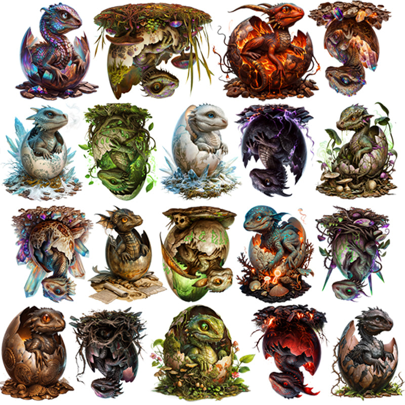 #03248 Customized PET Tape Baby Dragon