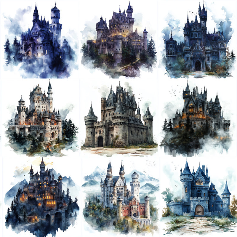 #03246 Customized PET Tape Castle