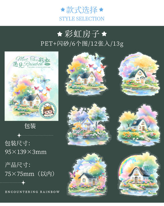 #02029 Meet the Rainbow Sticker