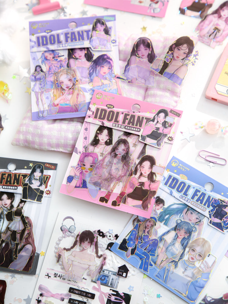 #02636 Idol Girl Series Sticker