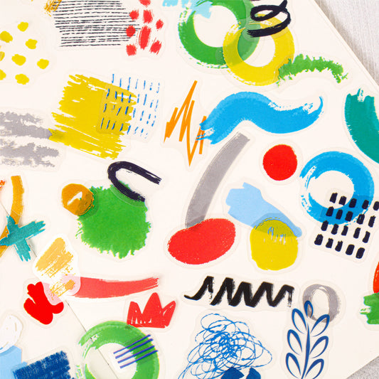 #02629 Art Tag Series Sticker