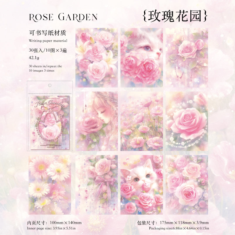 #02265 Dreamy Flower Series Sticker