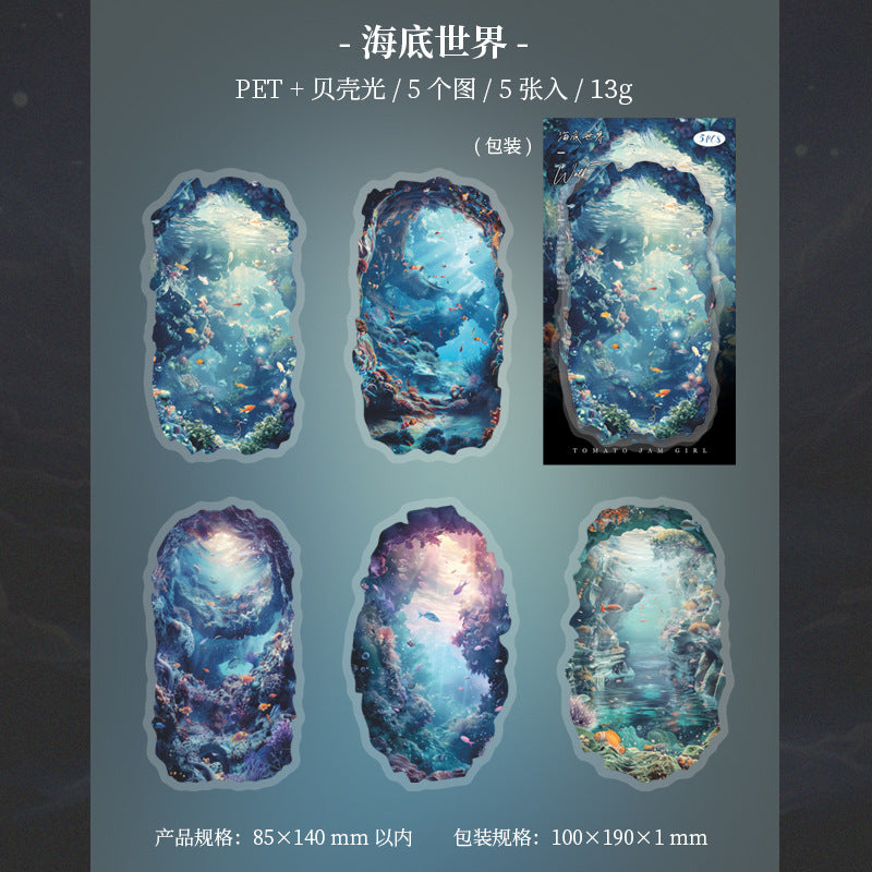 #02366 Dream Scenery Series Sticker