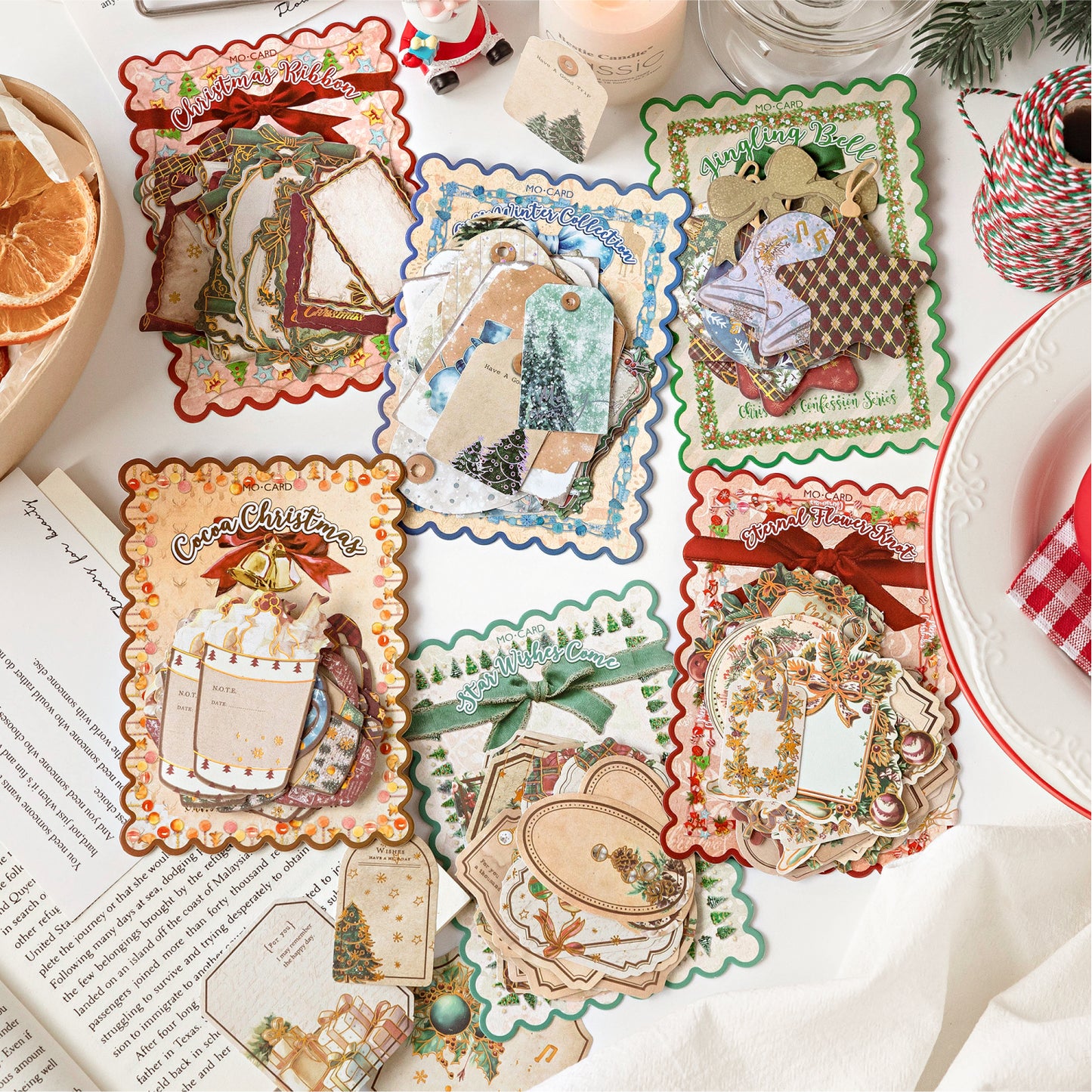 #02863 Christmas Tag Series Sticker