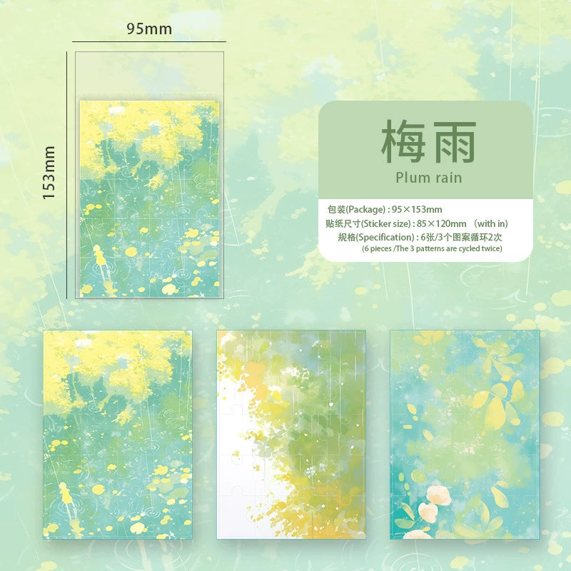 #02827 Healing Time Series Sticker