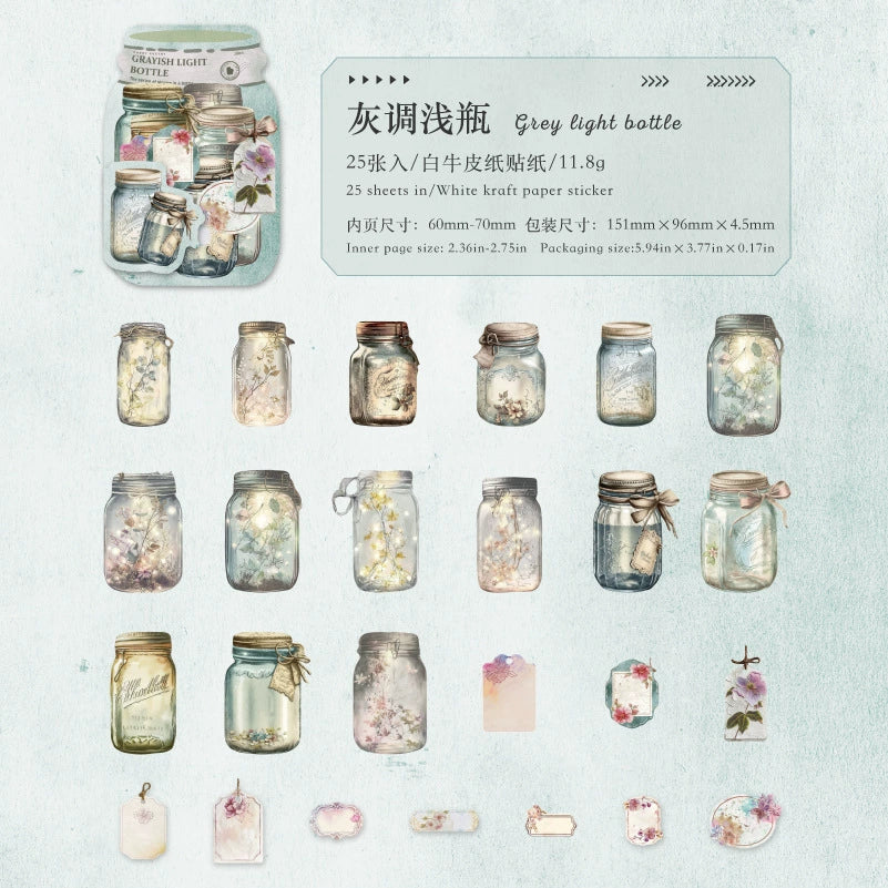 #02787 Story in Bottle Series Sticker