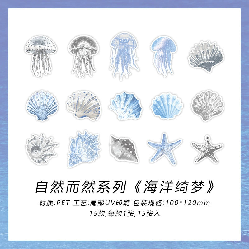 #02800 Spring Nature stuffs Series Sticker