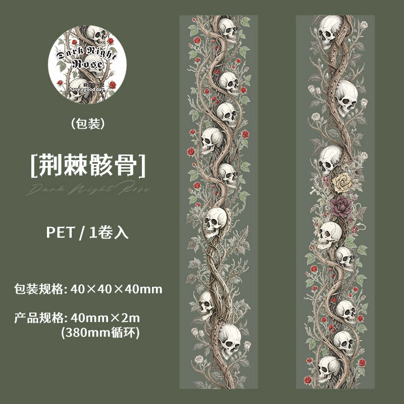 #03163 Gothic Flower Series Tape