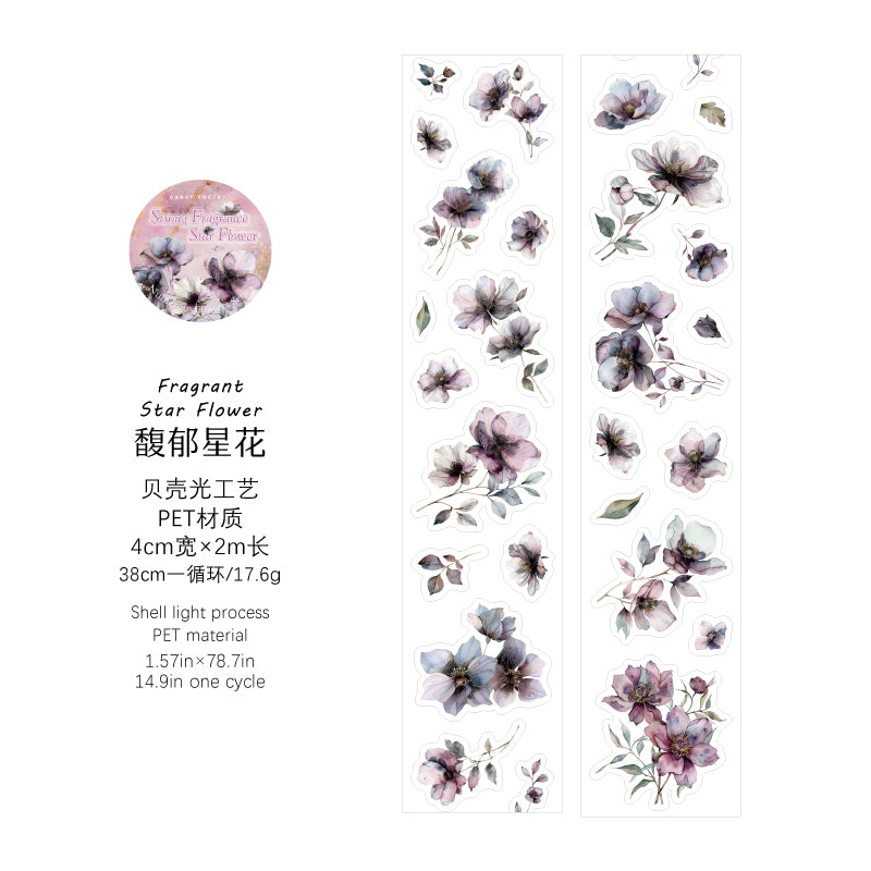 #03105 Crystal Flower Series Precut Tape