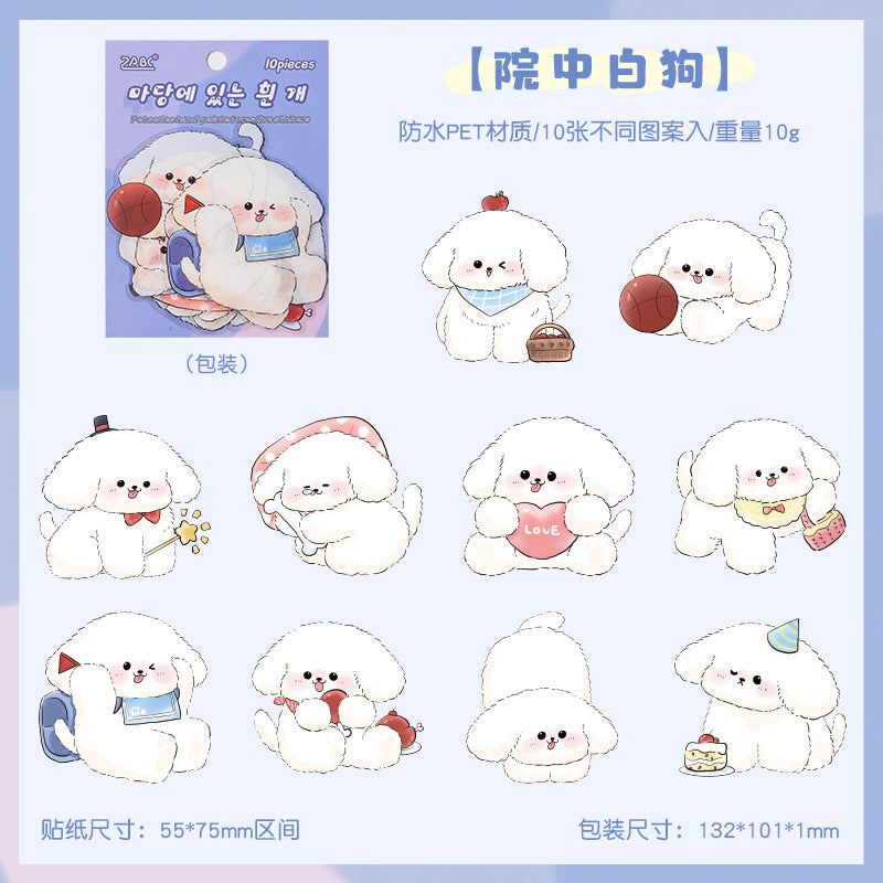 #02252 Cutes Pets Series Sticker