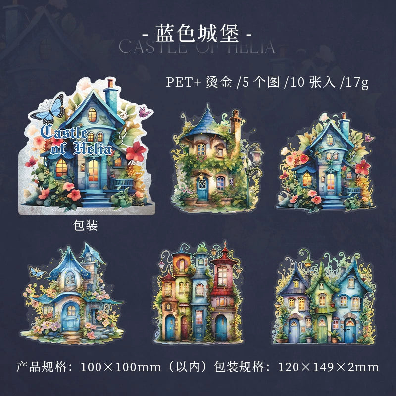 #02811 Helias Castle Series Sticker