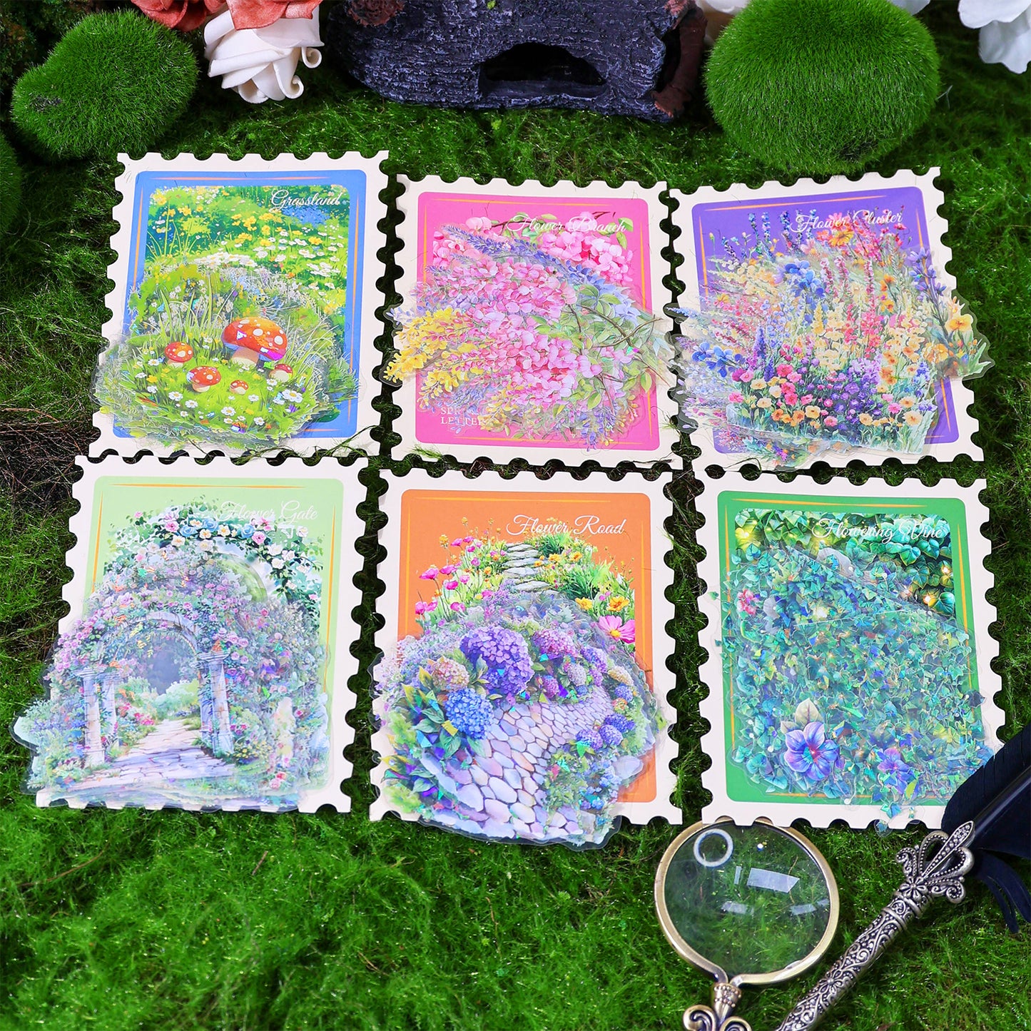 #02142 Plant Scenery Series Sticker