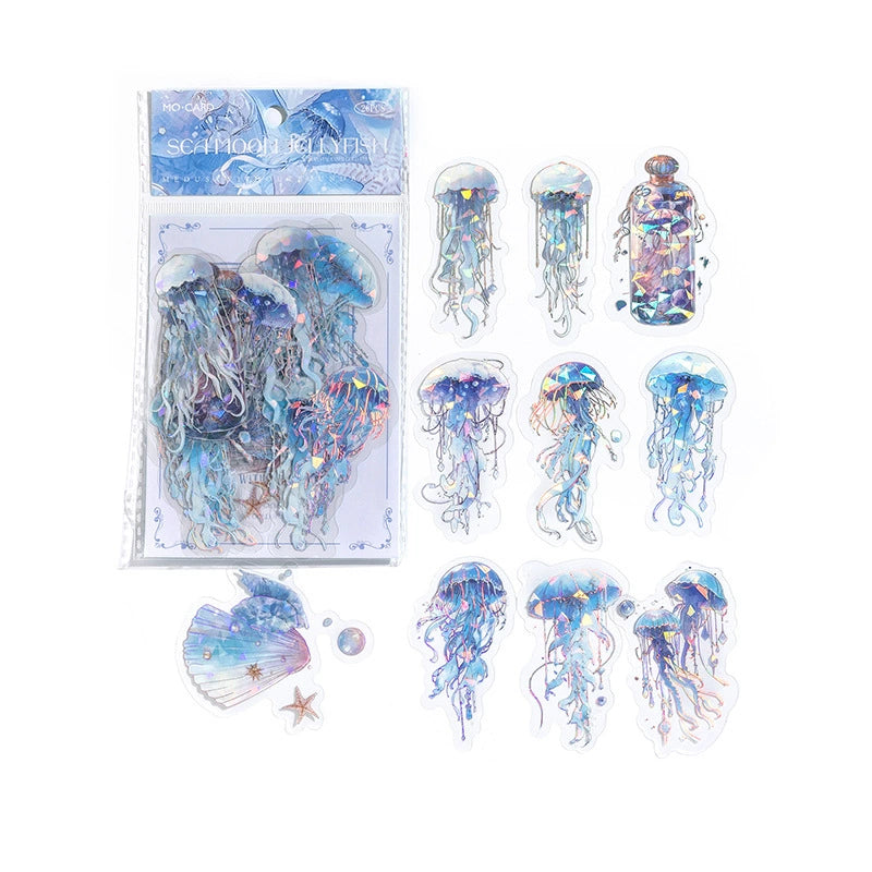 #02743 Crystal Jellyfish Series Sticker