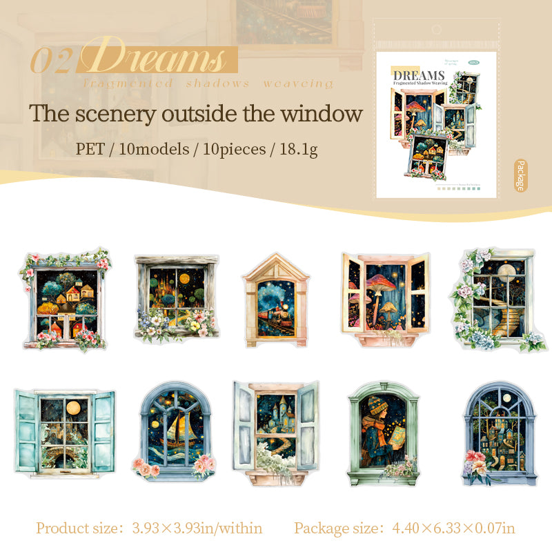 #02382 Dream Scenery Series Sticker
