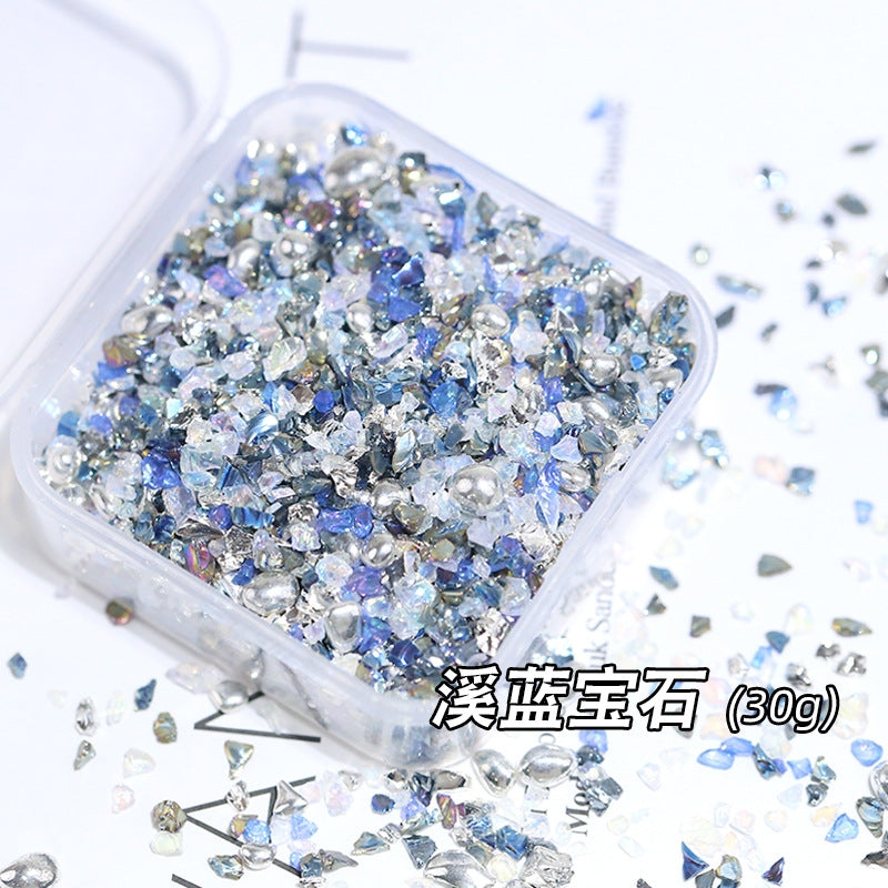 #05007 Junk Journal Colorful Gravel