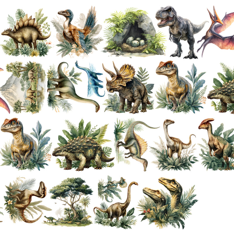 #03256 Customized PET Tape Dinosaur