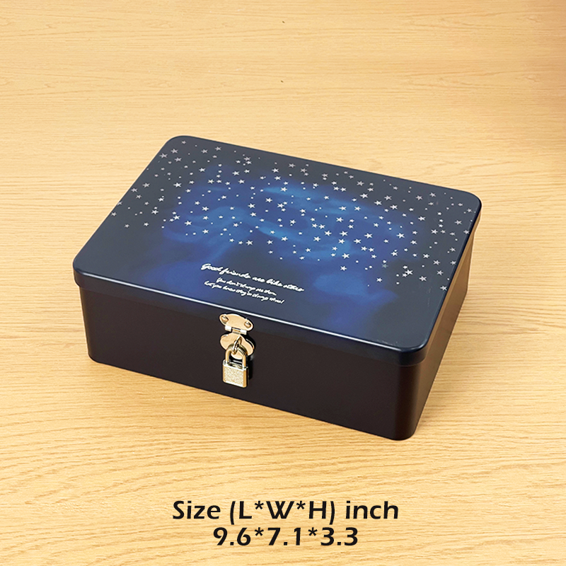 #01032 Metal Box with Mini Lock