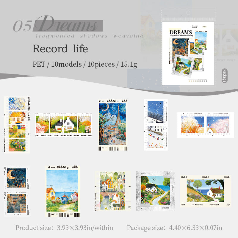 #02382 Dream Scenery Series Sticker