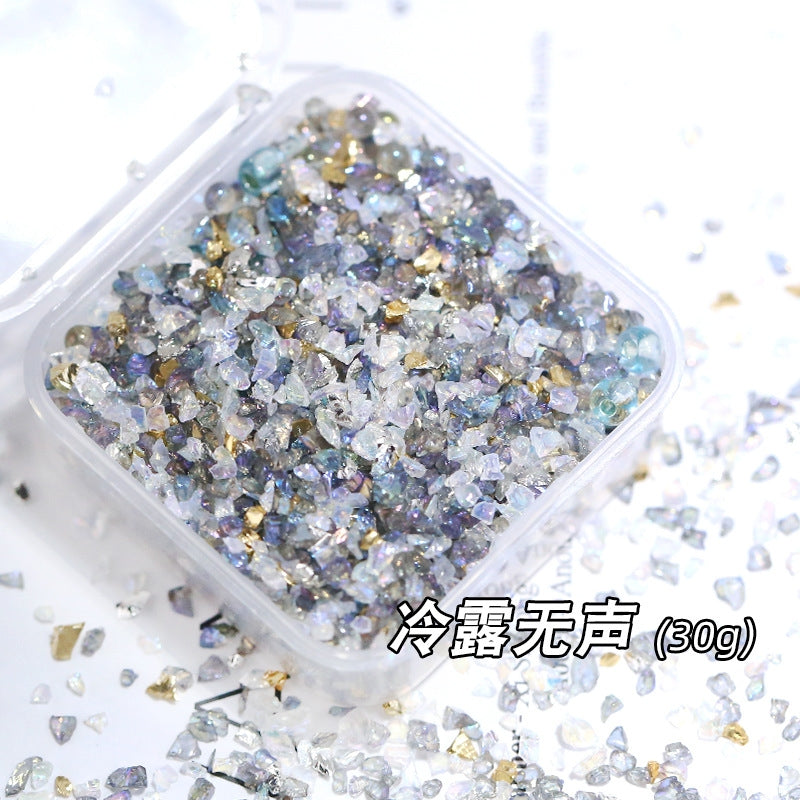 #05007 Junk Journal Colorful Gravel
