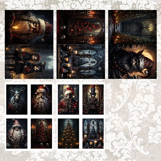 #5A33 POI Print A5 Cardstock Paper Set 10 Pcs