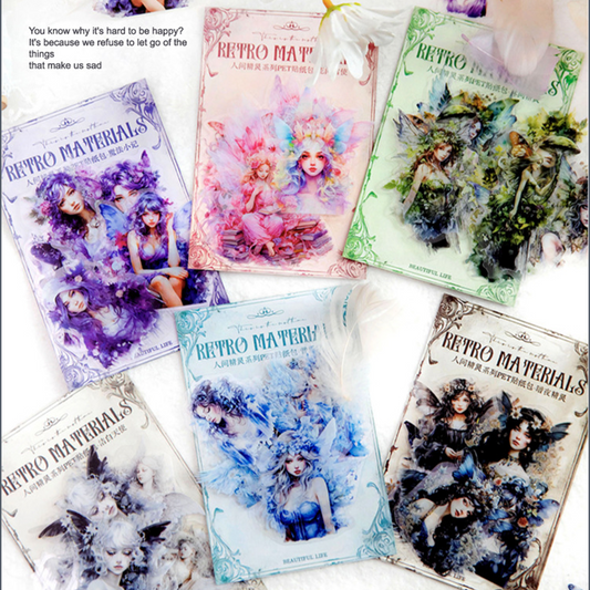 #02034 Pretty Elves Sticker