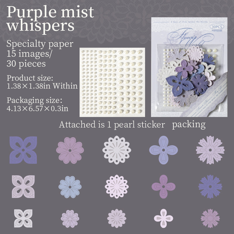 #02598 Colorful World Series Material Paper