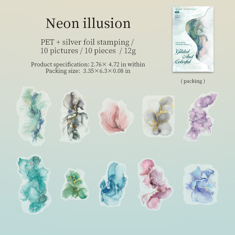 #02387 Gild and Washi Series Sticker