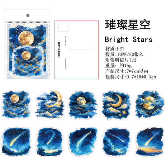 #02140 Viled in Spring's Haze Series Sticker