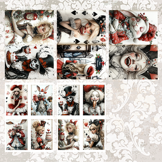 #5A35 POI Print A5 Cardstock Paper Set 10 Pcs