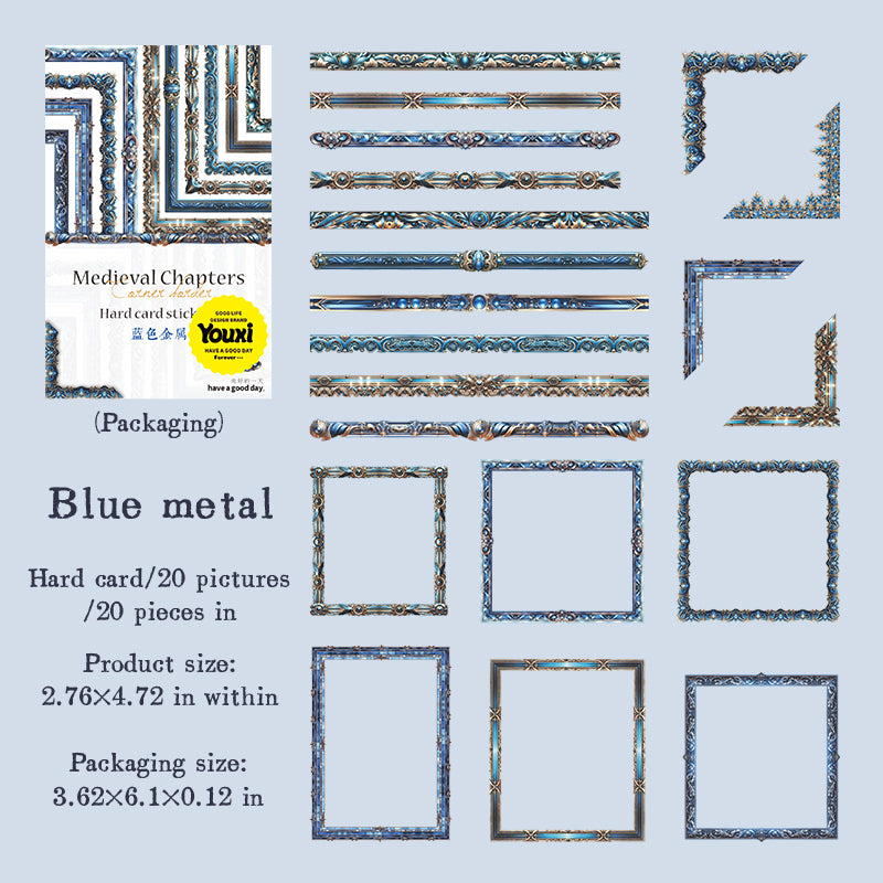 #02362 Vintage Frame Series Sticker