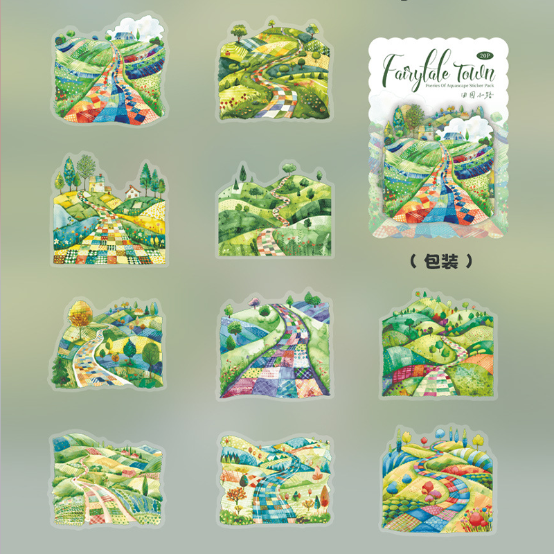 #02039 Fabletown Sticker