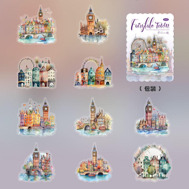 #02039 Fabletown Sticker