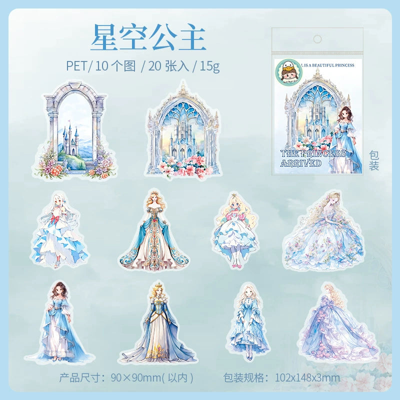 #02395 Beautiful Queen Series Sticker