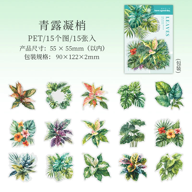 #02710 Natural Plant Series Sticker