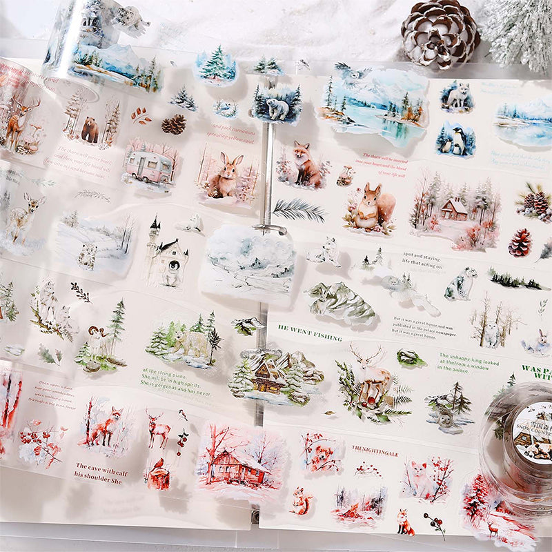 #03071 Snow Forest and Animal Series Tape