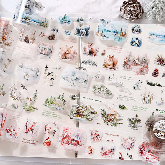 #03071 Snow Forest and Animal Series Tape