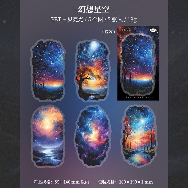 #02366 Dream Scenery Series Sticker