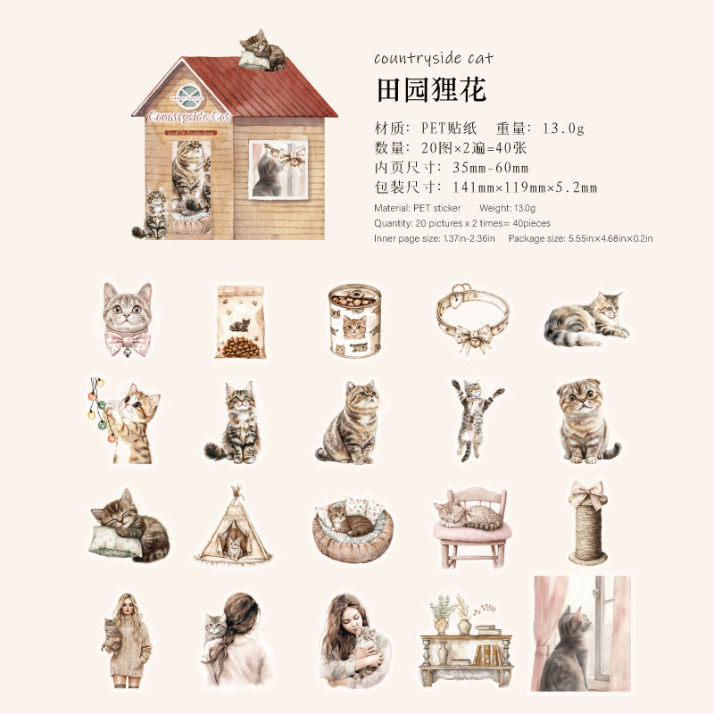 #02416 Home with Pet Series Sticker