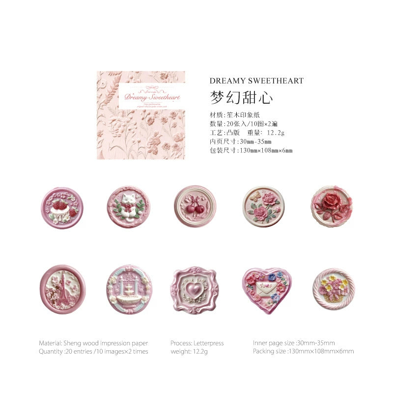#02746 Fire Stamp Series Sticker