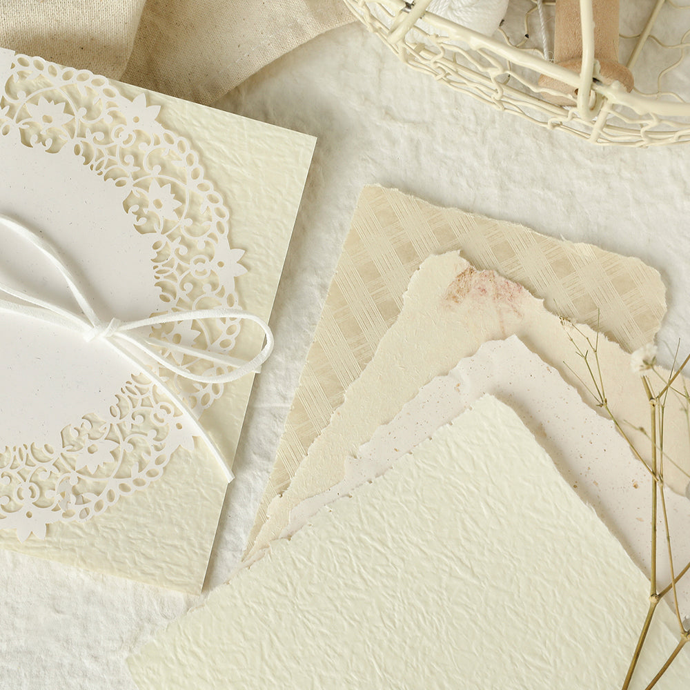 #02866 Flower Textured Series Paper