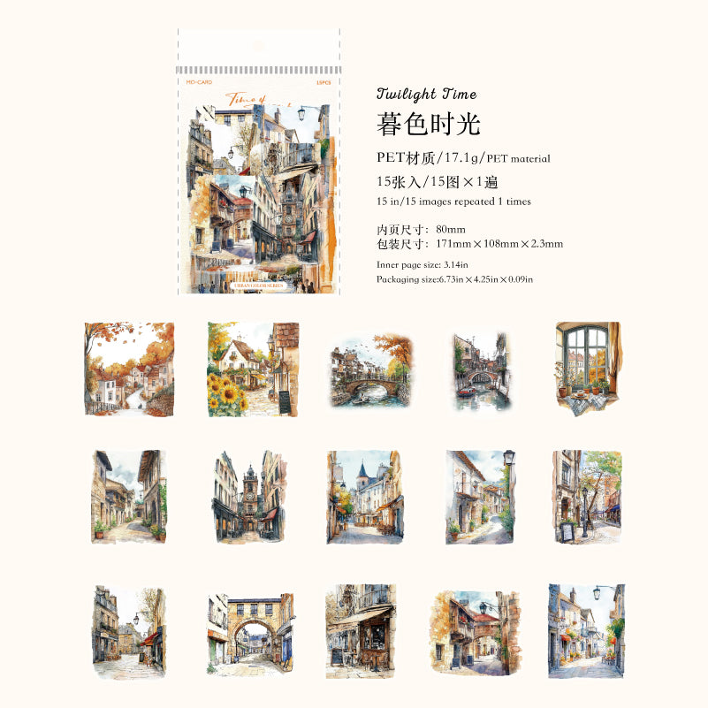 #02196 Urban Color Series Sticker