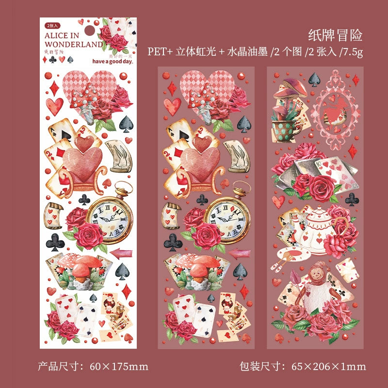 #02816 Fantasy Alice Series Sticker