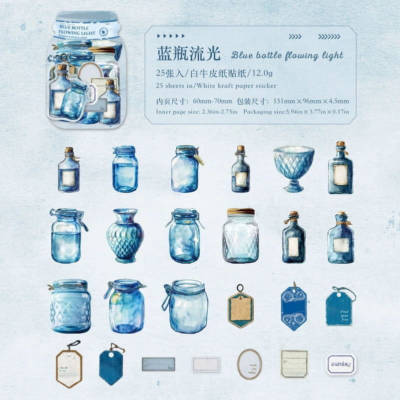 #02787 Story in Bottle Series Sticker