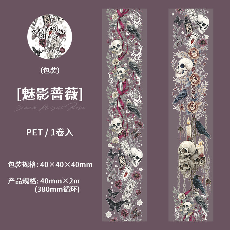 #03163 Gothic Flower Series Tape